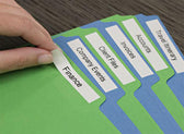 Labeltape Dymo LabelManager D1 polyester 19mm wit - afbeelding 8