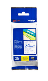 Labeltape Brother Ptouch TZe253 24mm wit
