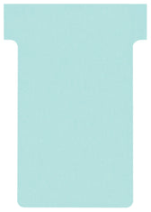 T-kaart Nobo nr.2 48mm blauw 100 stuks