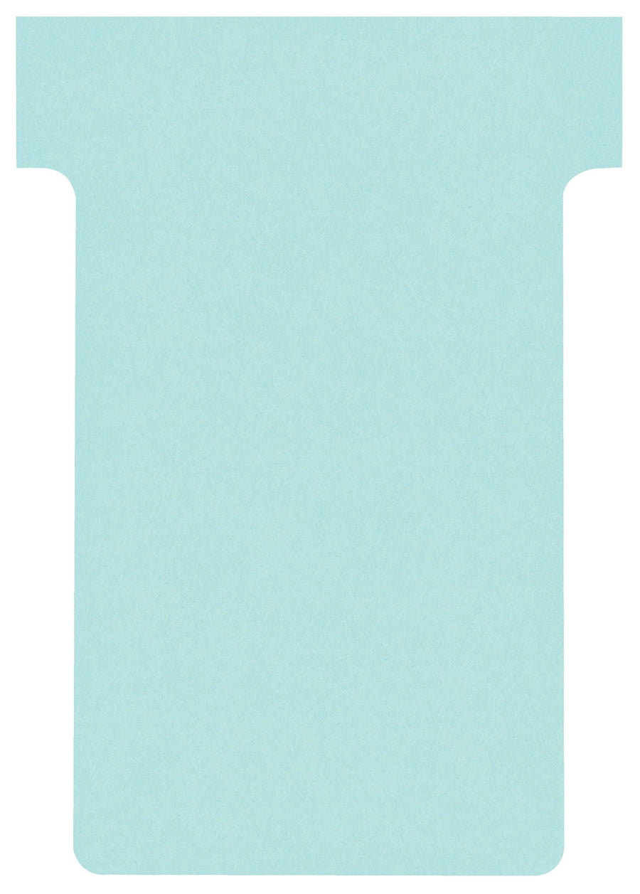 T-kaart Nobo nr.2 48mm blauw 100 stuks