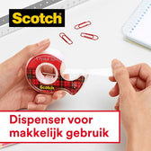 Plakband Scotch Crystal 600 19mmx7.5m tr 2+1 disp - afbeelding 6