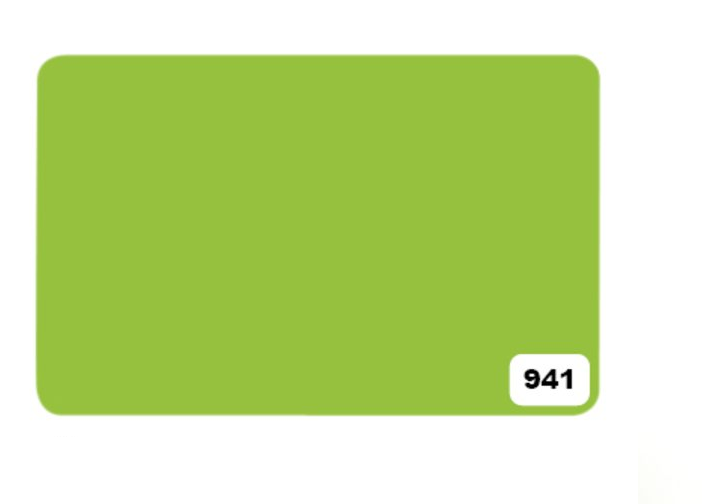 Carton d'étalage vert fluo 400g/m² 680x480mm mat – sans bois