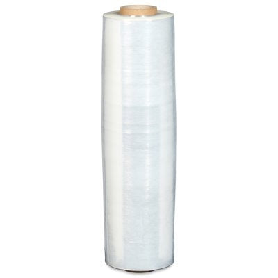 Hand stretchfilm 12 µm 100% rek transparant 450mm x 300m