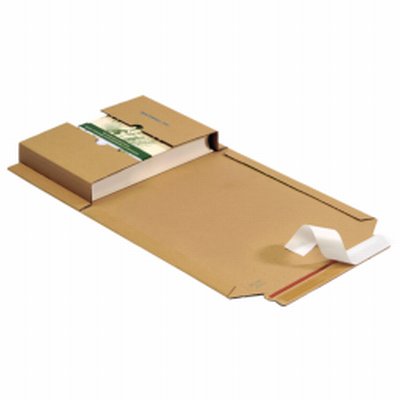 Wikkelverpakking Multiwell variabele hoogte 20-60mm brown Enkelgolf B-golf inw. Formaat 270 x 185 x 60