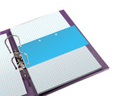 Scheidingsstrook Oxford duo 240x105mm blauw 60st - afbeelding 2