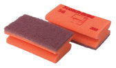 Schuurspons Scotch -Brite delicaat 70x133mm rood