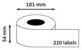Label Etiket Quantore 99014 54mmx101mm badge wt - afbeelding 2