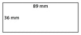 Etiket Dymo LabelWriter adressering 36x89 24st wit - afbeelding 2