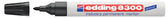 Viltstift edding 8300 industrie rond 1-3mm zwart