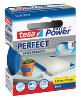 Textieltape tesa Perfect 2.75mx19mm blauw