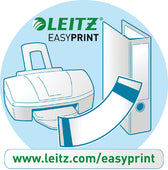 RUGETIKET LEITZ 1681 PRINTBAAR 31X190MM KARTON - afbeelding 2