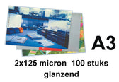 Lamineerhoes Quantore A3 303x426mm 2x125micron - afbeelding 2