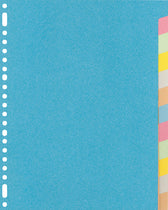 Tabblad Kangaro 23r RY412M 12 delig assorti karton