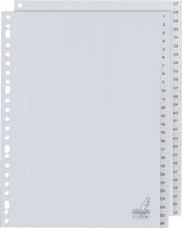 Tabblad Kangaro 23r G452CM 1 52 genummerd grijs PP