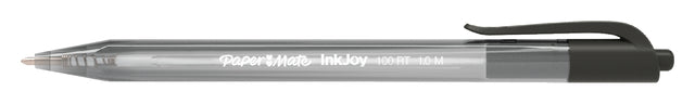 Balpen Papermate Inkjoy 100 RT M zwart