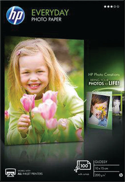 Fotopapier HP CR757A 10cmx15cm 200gr glans