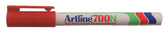 Viltstift Artline 700 rond 0.7mm rood - afbeelding 2