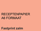 Receptpapier Fastprint A6 80gr zalm