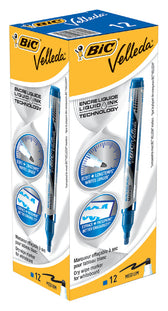 Whiteboardmarker Bic liquid rond M blauw - afbeelding 3