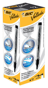 Whiteboardmarker Bic liquid rond M zwart - afbeelding 3