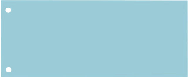 Scheidingsstrook Oxford 240x105mm 190gr blauw