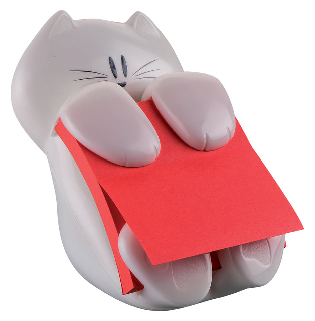 Memoblokdispenser Post-it Z-Notes Kat roze