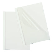 Thermische omslag GBC A4 1.5mm transparant/wit - afbeelding 2