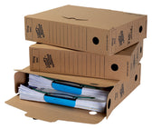 Archiefdoos Loeff filing box 3003 345x250x80mm krt - afbeelding 2