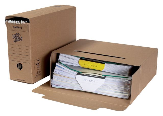 Archiefdoos Loeff 3030 folio 370x260x115mm