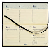 Zakagenda 2026 Quantore 7dag/2pag liggend zwart