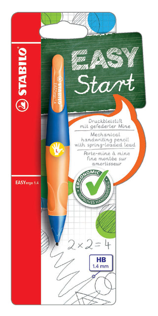 Vulpotlood STABILO Easyergo HB 1.4mm links bl/or