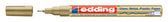 Paintmarker edding 780 oliebasis 0.8mm goud