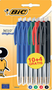 Balpen Bic M10 M assorti