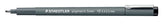 Fineliner Staedtler pigment 308 0.3-2.0mm zwart