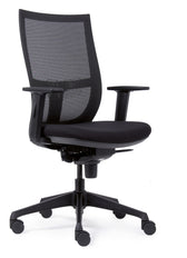 Bureaustoel Euroseats curve 001 zwart