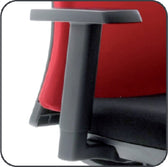 Bureaustoel Euroseats Canillo 001 zwart - afbeelding 3