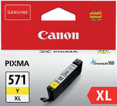 Inktcartridge Canon CLI-571XL geel - afbeelding 2