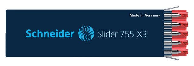 Balpenvulling Schneider 755 Slider Jumbo XB rood