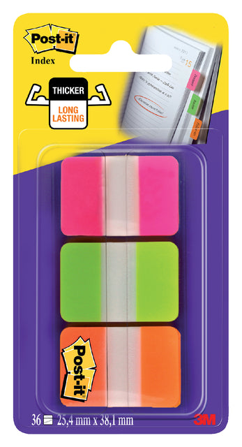Indextabs Post-it 686GOT 25.4x38mm strong rz gn