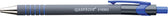 Balpen Quantore grip drukknop blauw