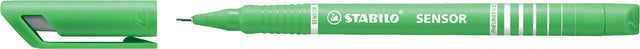 Fineliner STABILO Sensor 189/43 F lichtgroen
