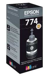 Navulinkt Epson 774 T7741 zwart - afbeelding 2