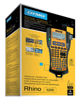 Labelprinter Dymo Rhino 5200 abc 19mm geel - afbeelding 4