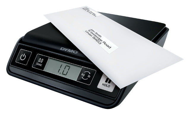 Briefweger Dymo M2 digitaal tot 2000gr zwart