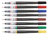 Brushpen Pentel XGFL-101X zwart - afbeelding 3