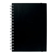 Notitieboek Quantore A5 sp lijn 192blz 80gr zwart - afbeelding 2