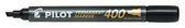 Permanent marker PILOT 400 schuin B zwart 15+5