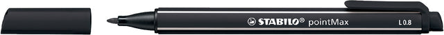 Viltstift STABILO pointMax 488/46 M zwart