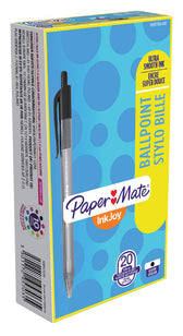 Balpen Papermate Inkjoy 100 RT M zwart - afbeelding 2
