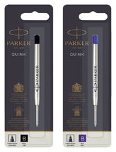 Balpenvulling Parker Quink breed blauw - afbeelding 2